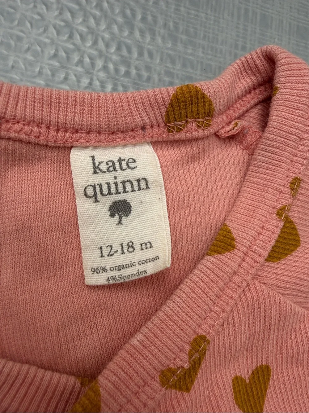 BOGO Kate Quinn - Heart Kimono Bodysuit, 12-18 months